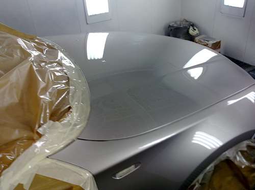 bmw peinture partie avant