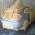 preparation masquage mercedes coupé
