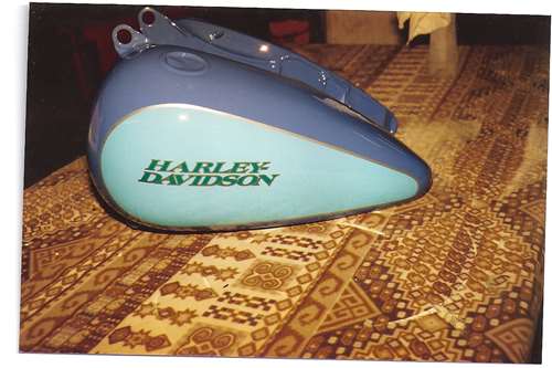 harley davidson personnalisation peinture