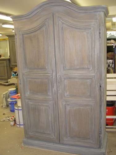peinture céruse sur meuble maison